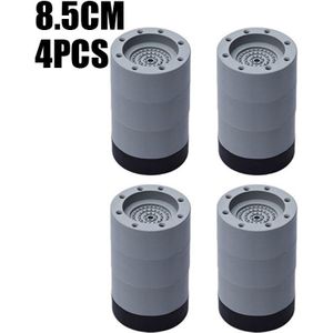 4 Stuks Anti Vibration Voeten Pads Rubber Benen Slipstop Stille Skid Raiser Mat Voor Wasmachine Ondersteuning Dempers Stand Accessoires