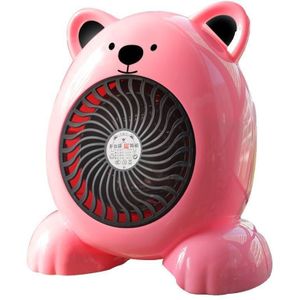 Mini Ventilator Kachel Desktop Huishoudelijke Elektrische Kachel Cartoon Beer Snelle Verwarming Ventilator Warme Machine Voor Winter Kleine Desktop Kachels