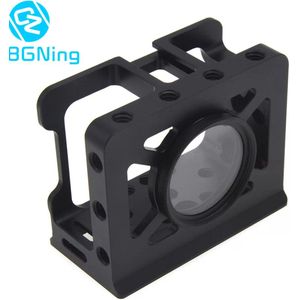 Bgning Camera Cage Mount Voor Sony RX0 Beschermende Metalen Vlogging Houder W/Koud Schoen 37 Mm Lens Filter Adapter 1/4''