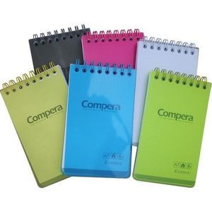 Comix Notebook Briefpapier Coils A7 Snoep Kleur Notepad Pagina Draagbare Boek.