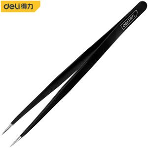 Roestvrijstalen Pincet Onderhoud Industriële Precisie Gebogen Rechte Scherpe Punt Pincet Model Maken Gereedschap Handgereedschap Set