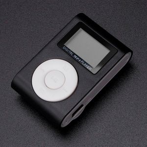 Top Mini Mp3 Usb Clip MP3 Speler Lcd-scherm Ondersteuning 32Gb Micro Sd Tf Cardslick Stijlvolle Sport Compact