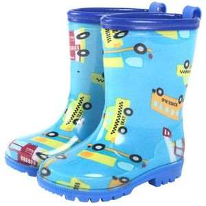 Kinderen Print Regen Laarzen PVC Regen Laarzen Waterdicht antislip Student Regen Schoenen Uitje regen laarzen op een bewolkte dag