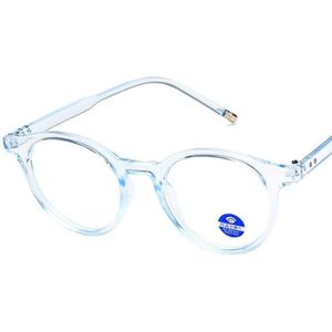 Anti Blauw Licht Ronde Mannen Bril Frame Vrouwen Retro Metalen Rice Nail Luipaard Optics Brillen Frames Brillen