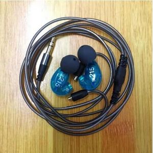 Diy Mmcx SE215 Headset Hifi Stereo In Ear Koptelefoon Noise Cancelling Bass Hoofdtelefoon Mmcx Voor Shure Voor Iphone Xiaomi Samsung