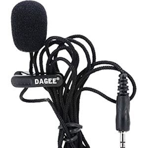 FFYY-DAGEE Imtc Lavalier 2M 3.5 Mm Microfoon Headset Voor Micor Dagee DG-001 Mic Mini Draagbare Microfoon