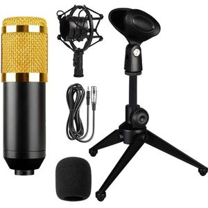 Professionele Condensator Microfoon BM800 Kit Met Cantilever Ondersteuning Pc Mobiele Compatibel Studio Vocal Opname Microfoon BM800