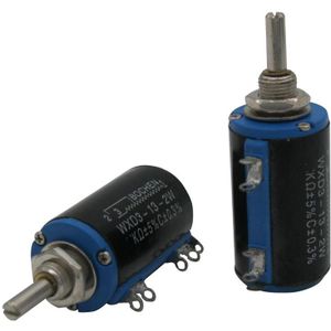 10 stks WXD3-13-2W As Dia 10 k ohm Rotary side Multiturn Potentiometer 10 turn potentiometer 10 ring potentiometer