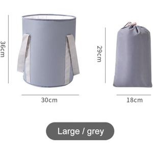 Draagbare Voet Inweken Emmer Voet Waszak Outdoor Opvouwbare Reizen Isolatie Type Slaapzaal Voetenbad Wastafel Draagbare Badkuip