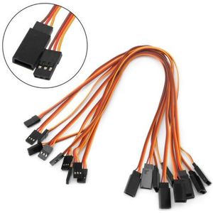 10Pcs Servo Extension Lead Wire Kabel Voor Rc Futaba Jr Man-vrouw