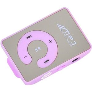 Muziek Mini MP3 Speler C Knop Waterdicht Clip Sport Spiegel Digitale TF Card Draagbare