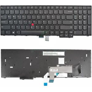 Yaluzu Us/Fr/Gr/Het/Ru/Sp/Tr/Uk Laptop Toetsenbord Voor lenovo Thinkpad E570 E575 E570C
