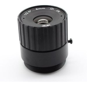 X1pc X2pcs X4pcs Hd 1/2.5 ""8 Mm 3mp Ip Lens Cctv Vaste Focal Iris Ir Infrarood Cs Mount Lens Voor 1080 P Ip camera