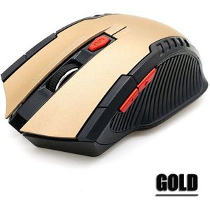 1600Dpi 2.4Ghz Draadloze Optische Muis Gamer Voor Pc Gaming Laptops Opto-Elektronische Game Draadloze Muizen Met Usb ontvanger