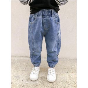 Jeans Voor Jongen Patchwork Jongens Jeans Casual Cargo Broek Kinderen Jeans Broek School Lente Herfst Novelty Kleding Voor Jongens