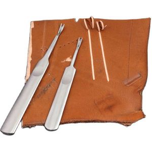 Fijne Uitgesneden Lederen Craft Tool Leer Mes U V Stijl Diy Peeling Tool Rand Afkanten Apparaat Te Openen De groef