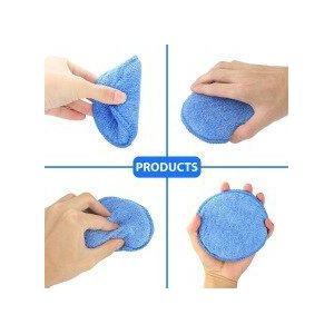 Nuttig Foam Spons Pads 20 Stuks Blauwe Auto Buffing Polish Cleaner Mat Microfiber