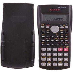 Multi-Functies Wetenschappelijke Rekenmachine Draagbare Student Rekenmachine 2 Lijn Display 82MS-B Elektronische Berekenen Pocket Calculator