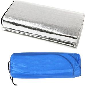 Dubbelzijdig Opvouwbare Waterdichte Aluminiumfolie Mat Outdoor Reizen Strand Mat Slapen Matras voor Camping Wandelen