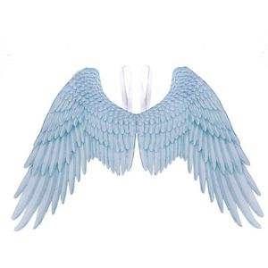 Mooie Feather Fairy Engel Met Vleugels Bachelorette Party Halloween Kostuum Feestartikelen Mode Zwart En Wit