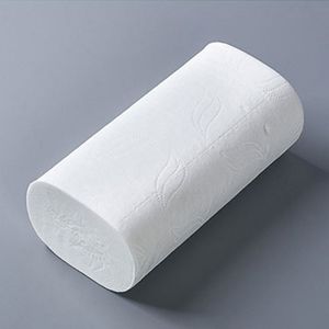 10 Rollen/Set Schoonmaakproducten Wc Papier 4 Lagen Houtpulp Dagelijks Houder Tissue Wc Roll Dispenser Voor Badkamer wc Papier