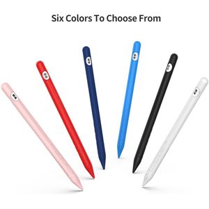 Silicone Soft Etui Ipad Tablet Touch Pen Beschermhoes Ipad Screen Stylus Pen Leather Cover Accessoires Voor Apple