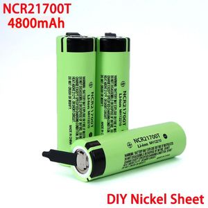 3.7V NCR21700T 4800Mah Li-Ion Batterij 15A 5C Tarief Ontlading Ternair Elektrische Auto Lithium Batterijen Diy Nikkel lakens