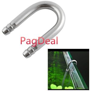 Glass CO2 Reactor Diffuser Aquarium Fish Tank Intense Flow Carbon Dioxide Bubble Counter Suction Cup for Aquarium Planted Tank