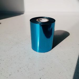 Gratis Lichtblauw Diy Stamping Folie Papier Of Plastic 8Cm X 120M Snijden Koffie Kleur Roll