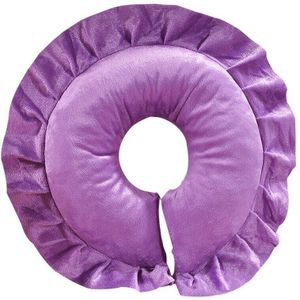 Bloemvorm Facial Massage Slapen Kussen Voor Schoonheidssalon Massage Tool Beauty Spa Bed Met Gat Kussen