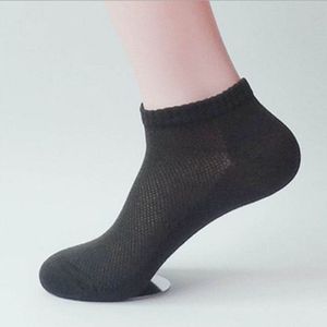 3 Pairs Effen Mesh Heren Sokken Onzichtbare Korte Sokjes Mannen Zomer Ademende Dunne Mannelijke Boot Sokken Meias