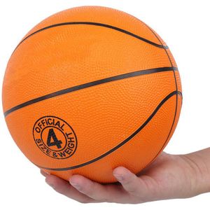 Officiële Maat 4 Basketbal Bal Rubber Basketbal Outdoor Indoor Match Bal Trainingsapparatuur Voor Kinderen Student Concurrentie