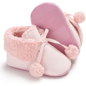 Mooie Warme Baby Meisjes Jongens Peuter Eerste Wandelaars Baby Schoenen Zachte Slippers Leuke Schoenen Winter Antislip Baby warme Schoenen