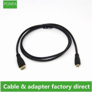 Mini Male Naar Microhdmi Male Video Kabel Cord Type C Naar D Adapter Hdmi-Compatibel 1.4 Voor tv Dv Telefoon 0.3M/1M/1.8M