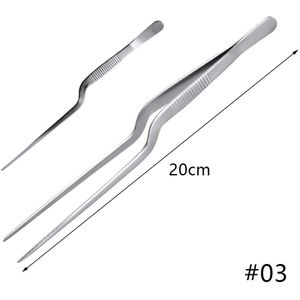 Roestvrij Staal Voedsel Pincet Multifunctionele Keukengerei Dessert Bakken Tool Bbq Clip Sushi Koken Voedsel Serveren Pincet