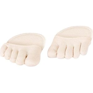 Vijf Tenen Voorvoet Pads Voor Vrouwen Hoge Hakken Half Inlegzolen Eelt Likdoorns Voet Pijn Zorg Absorbeert Schokken Sokken Tenen Pad inserts