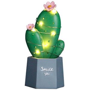 Ins Home Decor Home Decoratie Accessoires Cactus Standbeeld Ingemaakte Beeldje Leuke Nachtlampje Bureau Decoratie Meisje Kamer Decoratie