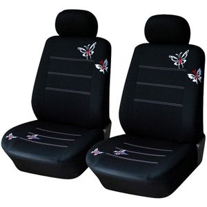Autoyouth Auto Stoelhoezen Universele Voertuigen Zetels Autostoel Protector Interieur Accessoires Voor Toyota Corolla RAV4 Kia Zwart
