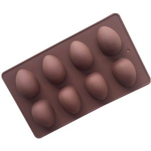 8 Paasei Vorm Cake Zeep Mold Silicone Mould Chocolade Decoratie Bakken Decorating Gereedschap