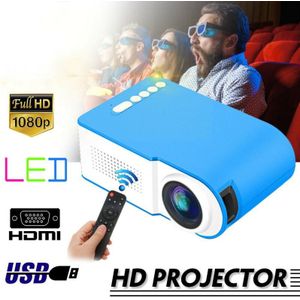 YG210 1080P Led 3D Mini Projector Home Cinema Theater Video Multimedia Usb Telefoon Projectoren Ingebouwde Hd Stereo luidsprekers