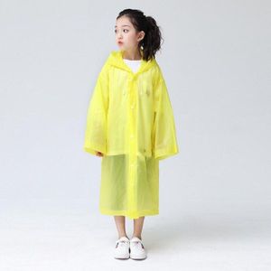 Kinderkleding Mode Effen Kleuren Regenjassen Waterdicht Anti-Regen/Sneeuw Regen Jassen Voor Childs Jongens en Meisjes Uitloper jassen