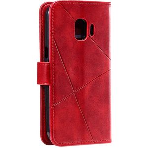 3D Ruit Leather Flip Case Voor Samsung Galaxy J4 Telefoon Case Voor Samsung Galaxy J4 J400F J400 SM-J400F case Back Cove