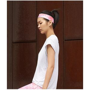 Vrouwen Hoofddeksel Stretch Tulband Haar Accessoires 1Pc Hoofddeksels Yoga Run Bandage Match Haarbanden Hoofdbanden Wide Headwrap