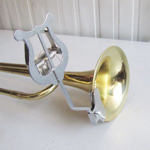 Lichtgewicht Marching Lier Trompet Trombone Bladmuziek Clip Klem Op Messing Instrument Metalen Draagbare Accessoires Stand Duurzaam