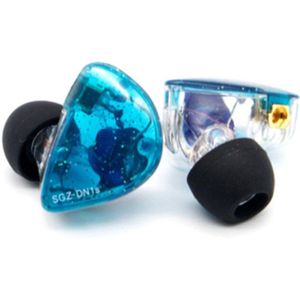 Bgvp DN1s 1DD + 1BA Hybrid In-Ear Oortelefoons Hifi Muziek Di Oortelefoon Afneembare Mmcx Dms DM7 DM6 DH3 DX3 DX5 DH3 Zsn DT6 Pro T3