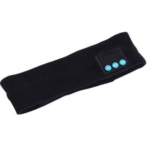 Bluetooth muziek hoofdband yoga haarband gebreide slaap hoofdtooi oortelefoon speaker oortelefoon