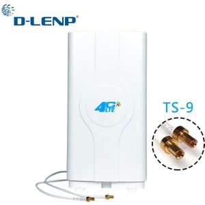 High Gain Antenne Dlenp 4G Lte Mimo Panel Antenne 2-CRC9 Voor Huawei E5776 E5786 E5377 E5372 E5573 E589 Aircard AC779S AC810S