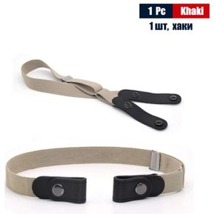 Geen Gesp Show Riem Voor Mannen Gesp Gratis Stretch Riem Voor Jeans Broek, Geen Gedoe Taille Riem