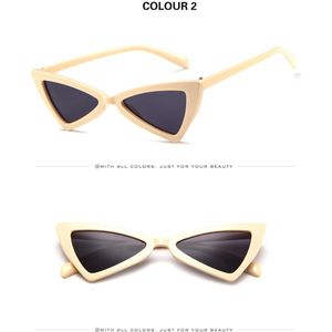 GYsnail Vrouwen Cat Eye Zonnebril Zonnebril Voor Vrouwelijke Slagkracht Bril UV400 Zonnebril Vrouwen Dames Mode