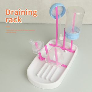 Opvouwbare drain rack Baby fles tepel servies droogrek Afvoer servies 1 stks